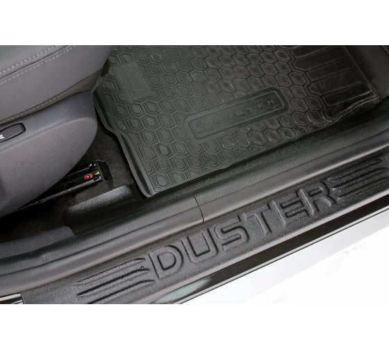 Накладки на ковролин порогов Русская Артель Renault Duster 2015-2016, I рестайлинг NR-157402