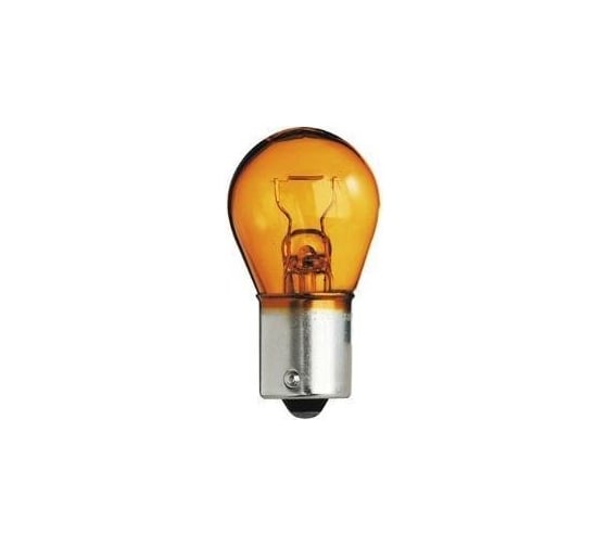 Лампа TUNGSRAM PY21W 24V миниатюрная 21 BAU15s 1073, уп.блистер 10 шт. 93103604/GE 17250 93103604 1