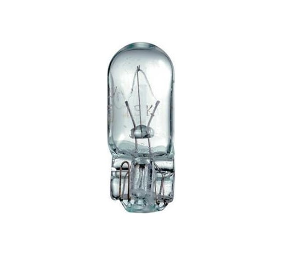 Лампа TUNGSRAM W5W 24V миниатюрная 5 W2,1x9,5d 91622, уп.блистер 10 шт. 93106969