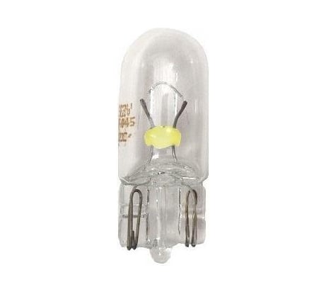 Лампа TUNGSRAM W5W 12V миниатюрная W5 W2,1x9,5d тип 501NH, уп.блистер 10 шт. 93108015