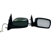 Боковые зеркала комплект (правое+левое) для Шевроле ООО "ПРОГРЕССТЛТ" 2123 цвет Амазония 324 нового образца с электроприводом и обогревом КЗ2123БЕРТОНЕАМАЗ