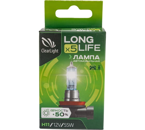 Лампа Clearlight H1112V-55W LongLife MLH11LL