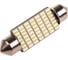 Автолампа диод T11 (C5W) SKYWAY 12V 49 SMD 1-конт 41мм Белая CAN BUS комп.2 шт салон/номер S08201405/K 1