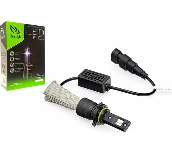 Комплект ламп Clearlight LED Flex HB4, 3000 Лм, 6000 K, 2 шт. CLFLXLEDHB4