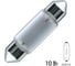 Лампа Osram C10W 10W (SV8.5/8) 41мм 12v, 10 шт 6411 1