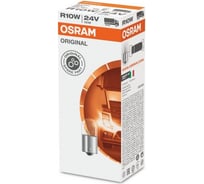 Лампа OSRAM 10шт/упаковка, R10W, 10W, BA15s, 24v - 5637
