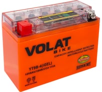 Мотоаккумулятор 12V 8Ah YT9B-4(iGEL) L+ для мотоцикла, мопеда и скутера, гидроцикла, квадроцикла, снегохода 150x70x105 Volat YT9B-4(iGEL)