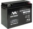 Мотоаккумулятор 12V 20Ah YT20-4 R+ для мотоцикла, скутера, гидроцикла, квадроцикла, снегохода и генератора 177x88x155 MYWAY BIKE YT20-4 1