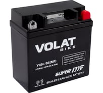 Мотоаккумулятор 12V 5Ah YB5L-BS(MF) R+ для мотоцикла, мопеда и скутера, гидроцикла, квадроцикла, снегохода 119х60х129 Volat YB5L-BS(MF)