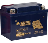 Мотоаккумулятор 12V 11 Ah BIKE PREMIUM YTZ12S L+ для мотоцикла, скутера, гидроцикла, квадроцикла, снегохода и генератора 150x86x110 ZUBR YTZ12S