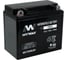 Мотоаккумулятор 12V 7Ah YB7L L+ для мотоцикла, мопеда и скутера, гидроцикла, квадроцикла, снегохода 137x76x128 MYWAY BIKE YB7L 2