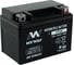 Мотоаккумулятор 12V 4Ah YTX4L R+ для мотоцикла, мопеда и скутера, гидроцикла, квадроцикла, снегохода 113x70x86 MYWAY BIKE YTX4L 2