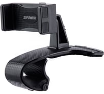 Держатель телефона на козырек панели приборов с номером телефона Zipower PM6639