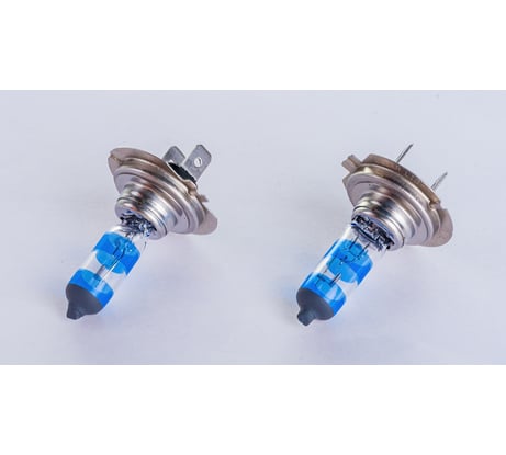 Комплект ламп Clearlight H7, 12 В, 55 Вт, Night Laser Vision +200% Light, 2 шт. MLH7NLV200