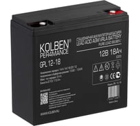 Аккумулятор KOLBEN PER4MANCE 12В 18Ач 181x76x170 мм GPL 12-18