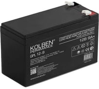 Аккумулятор KOLBEN PER4MANCE 12В 9Ач 151x65x100 мм GPL 12-9