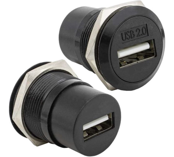 Разъём USB RUICHI USB2.0 A(F)-A(F) PN 124489 1