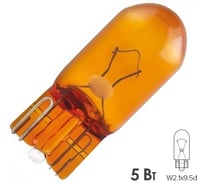 Лампа PHILIPS WY5W 5W (W2,1x9,5d) ORANGE 12v, 10шт 12396NACP