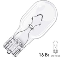 Лампа PHILIPS W16W 16W (W2.x9.5d) 12v, 10шт 12067CP