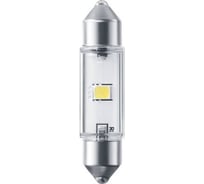 Лампа PHILIPS C5W 38 mm 12v 0,8W (SV8.5) 6000K Ultinon Pro3100 SI (бл. 1 шт) 11854CU31B1