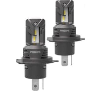 Лампа PHILIPS H4 16/16W (P43t) 12v 3500K Ultinon Access LED - (2шт) 11342U2510C2