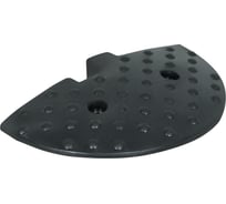 Лежачий полицейский AIRLINE ИДН 300мм (2),концевой элемент, резина, черный ADSB002