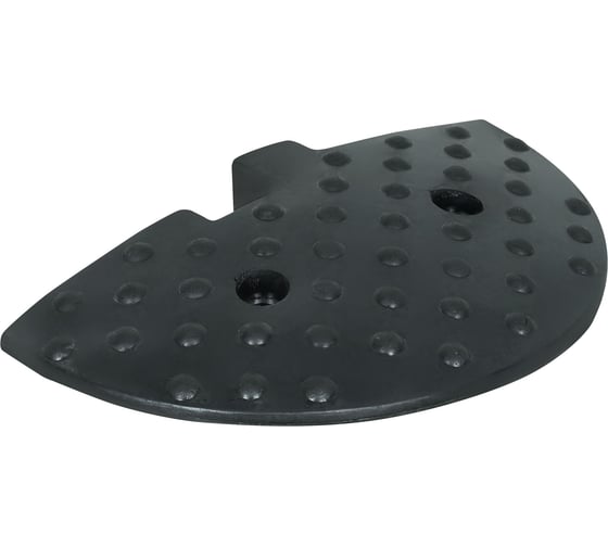 Лежачий полицейский AIRLINE ИДН 300мм (2),концевой элемент, резина, черный ADSB002 1