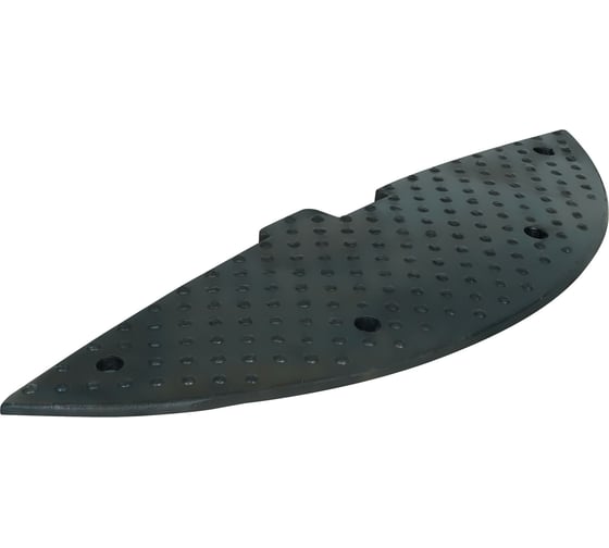 Лежачий полицейский AIRLINE ИДН 900мм(2), концевой элемент, резина, черный ADSB006 1