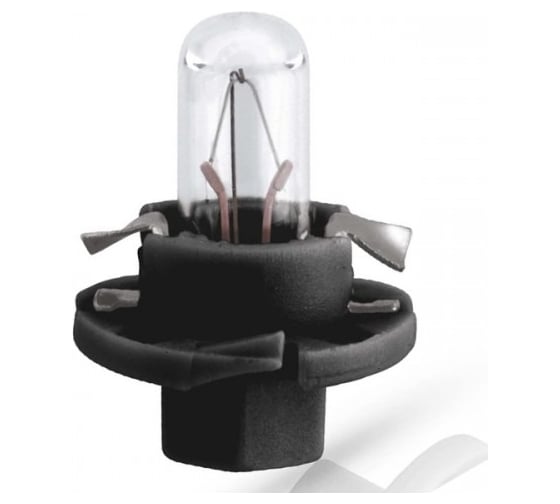 Лампа PHILIPS 10шт/упаковка, BAX 1,2W (BX8,4D) Black 12v - 12625CP 1