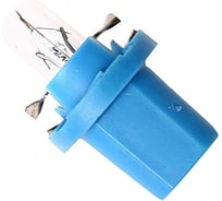 Лампа PHILIPS 10шт/упаковка, BAX1.2W (BAX8.5d/1.5) с голубым патроном 12v - 12603CP