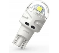 Лампа PHILIPS W16W 1,8W (W21x9.5d) 6000K Ultinon Pro3100 SI, блистер 11067CU31B1