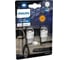 Лампа PHILIPS WY21W 1,75W (W3x16d) 2800K Ultinon Pro3100 SI, блистер, 2шт, AMBER 11071AU31B2 1