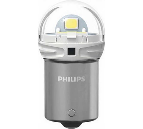 Лампа PHILIPS R5W/R10W 1,8W (BA15s) 6000K Ultinon Pro3100 SI, блистер, 2шт, WHITE 11090CU31B2 1