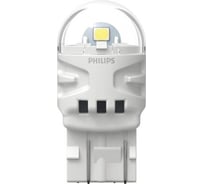 Лампа PHILIPS W21W, 1.75W, W3x16d, 6000K Ultinon Pro3100 SI, блистер, 2шт, WHITE 11065CU31B2