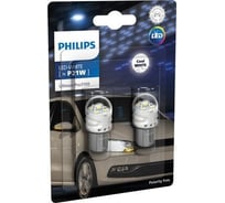 Лампа PHILIPS P21W 1,75W (BA15s) 6000K Ultinon Pro3100 SI, блистер, 2шт, WHITE 11498CU31B2