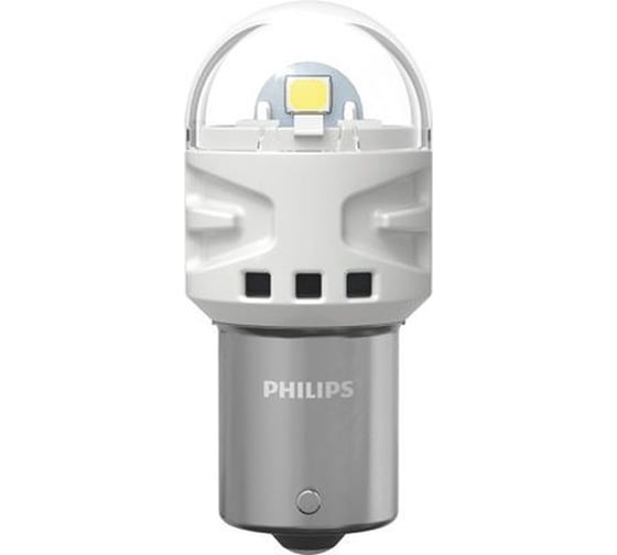 Лампа PHILIPS P21W 1,75W (BA15s) 6000K Ultinon Pro3100 SI, блистер, 2шт, WHITE 11499CU31B2 1