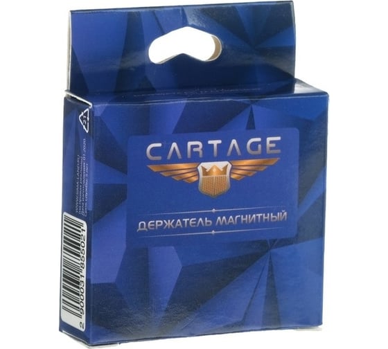 Держатель телефона Cartage магнитный, на клейкой основе, 8 граней, черный 3185502