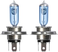 Галогенная лампа Cartage Cool Blue P43t, H4, 60/55 Вт +30%, 12 В, 2 шт. 3850890
