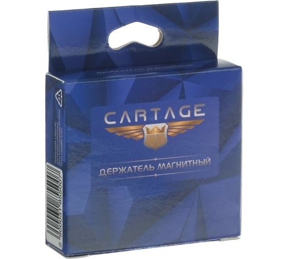 Держатель телефона Cartage магнитный, на клейкой основе, d 3 см, черный 3185500