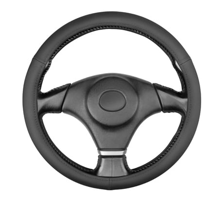 Оплетка кожаная SKYWAY XL (41-43 см) Base Gorilla-1 Черная S01102545