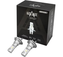 Автолампа SKYWAY диод H7 PX26d 12V 40W 5000Лм компакт START 6000К Белая коробка комп.2шт S08201629