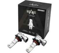 Автолампа SKYWAY диод HB3 (9005) P20d 12V 40W 5000Лм компакт START 6000К Белая коробка комп.2шт S08201624