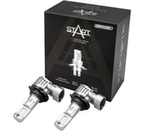 Автолампа SKYWAY диод HB4 (9006) P22d 12V 40W 5000Лм компакт START 6000К Белая коробка комп.2шт S08201625