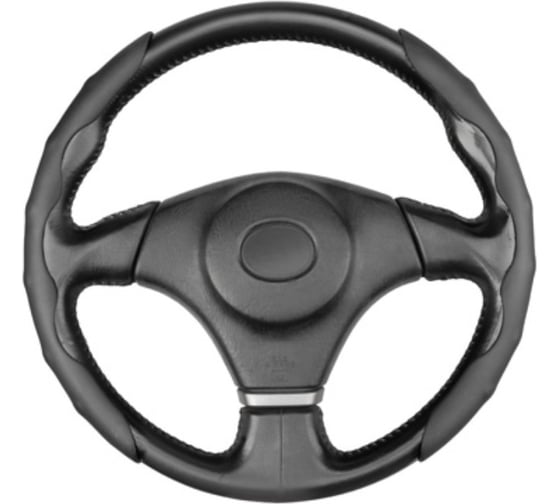 Накладки на руль SKYWAY экокожа Base Черные комплект 2шт. S01111003 1