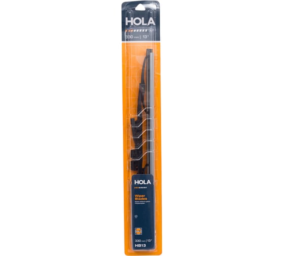 Щетка стеклоочистителя каркасная 13"/330 мм HOLA HB13 1