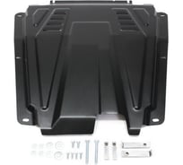 Защита картера + КПП + комлект крепежа AutoMAX Сталь, Nissan Almera; Lada Largus; Lada Largus Cross; Lada Xray; Lada Xray Cross; Renault Logan; Ren AM.6027.1