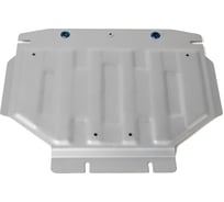 Защита дигателя + комплект крепежа Rival Алюминий 6mm (part 2) для Toyota LC200 V- 4.5d, 4,6, 5.7 (2007-2021)/ Lexus LX V- 4.5d, 5.7 (2007-2021) 333.5714.3.6