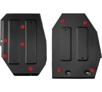 Защита топливного бака + комплект крепежа АвтоБроня Сталь,GAC GS8;2023-;2,0;4WD;АКПП 111.03407.1