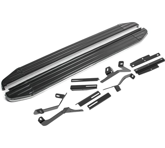 Порог-площадка Rival Premium A180ALP + Комплект крепежа к порогам Москвич 3;2022-;1,5;FWD;МКПП;Москвич 3;2022-;1,5;FWD;CVT;JAC JS4;2022-;1,5;FWD;М A180ALP.9204.1 1