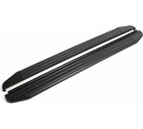 Пороги на автомобиль Rival Premium-Black для Haval H6 2014-2020 г.в., 173 см, 2 шт., алюминий A173ALB.9402.1